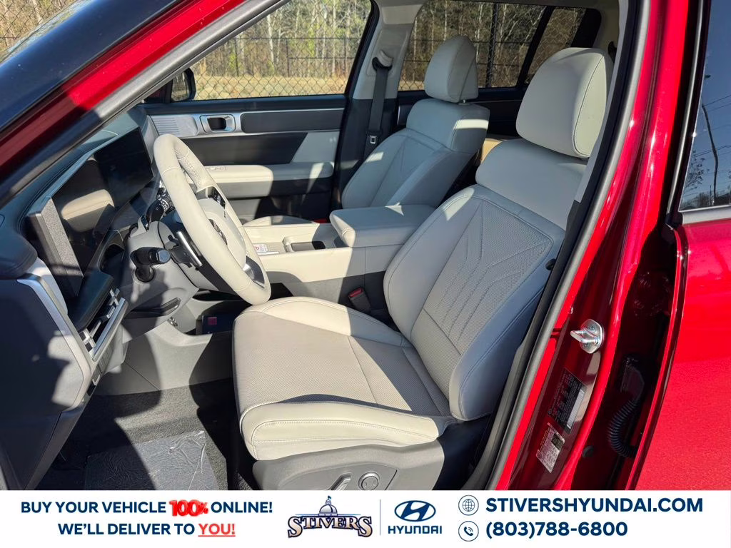 2026 Ultimate Red Hyundai Santa Fe Hybrid SEL FWD SUV