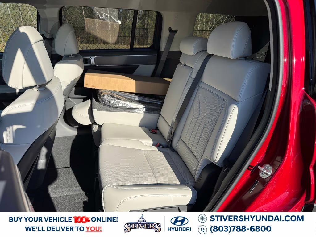 2026 Ultimate Red Hyundai Santa Fe Hybrid SEL FWD SUV