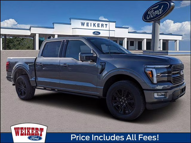 2025 Carbonized Gray Metallic Ford F-150 Platinum 4X4 Truck