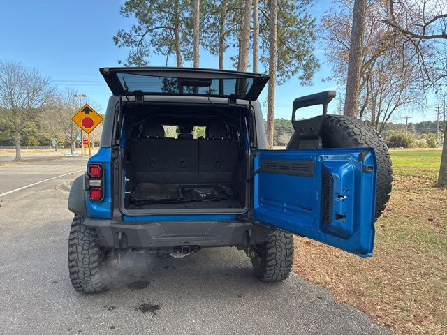 2022 Blue Metallic Ford Bronco Raptor 4X4 SUV