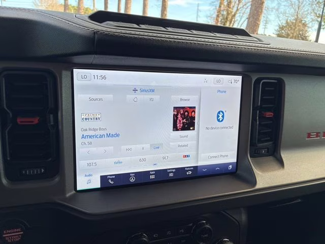 2022 Blue Metallic Ford Bronco Raptor 4X4 SUV