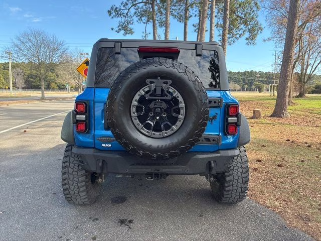 2022 Blue Metallic Ford Bronco Raptor 4X4 SUV