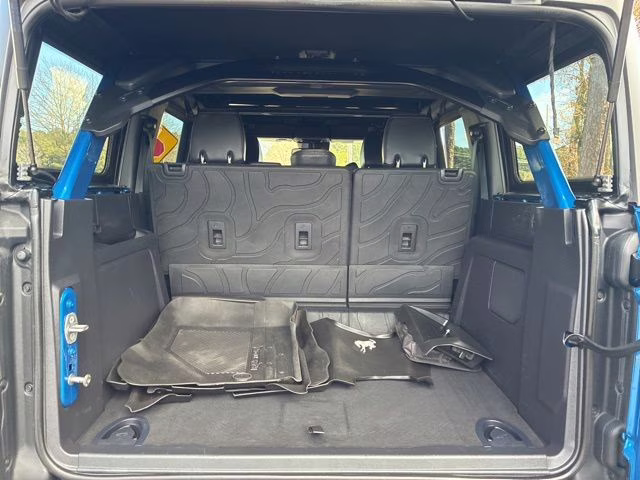 2022 Blue Metallic Ford Bronco Raptor 4X4 SUV