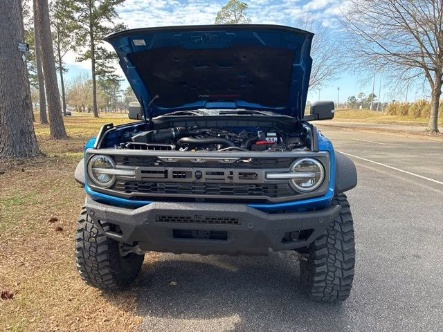 2022 Blue Metallic Ford Bronco Raptor 4X4 SUV