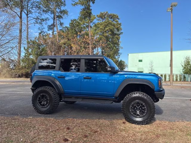 2022 Blue Metallic Ford Bronco Raptor 4X4 SUV