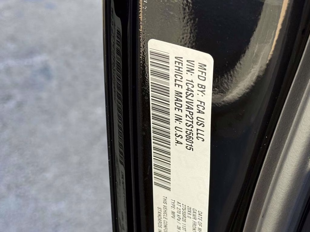 2026 Black Jeep Grand Wagoneer Base 4X4 SUV