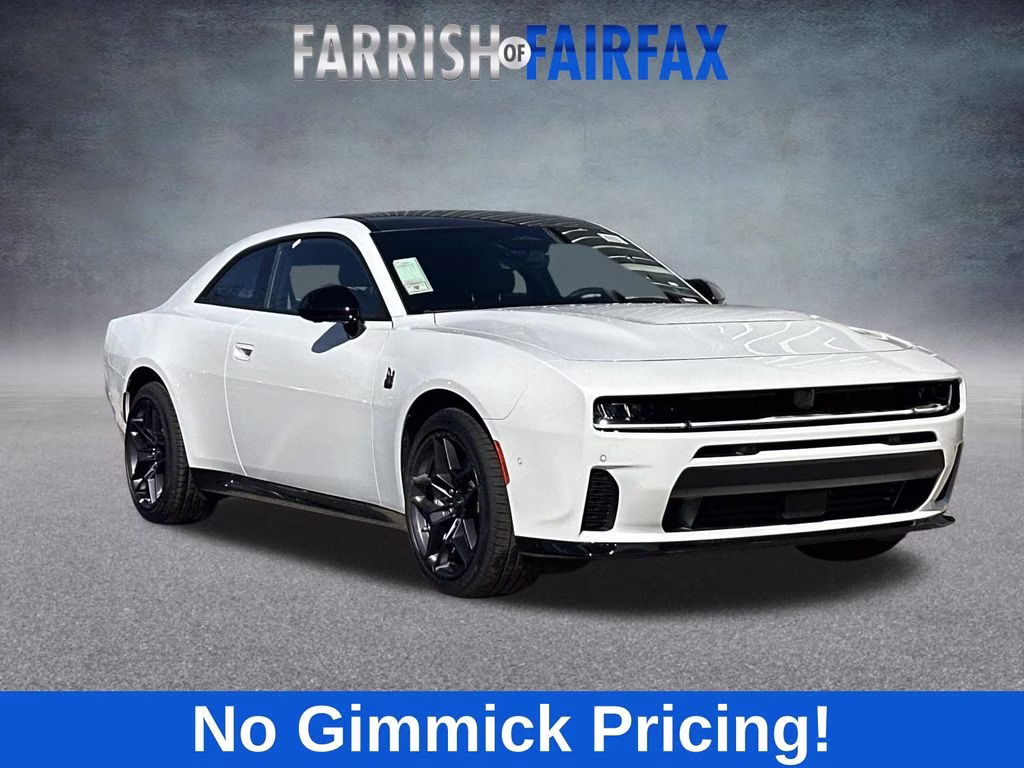2026 Bright White Clearcoat Dodge Charger R/T Scat Pack AWD Coupe