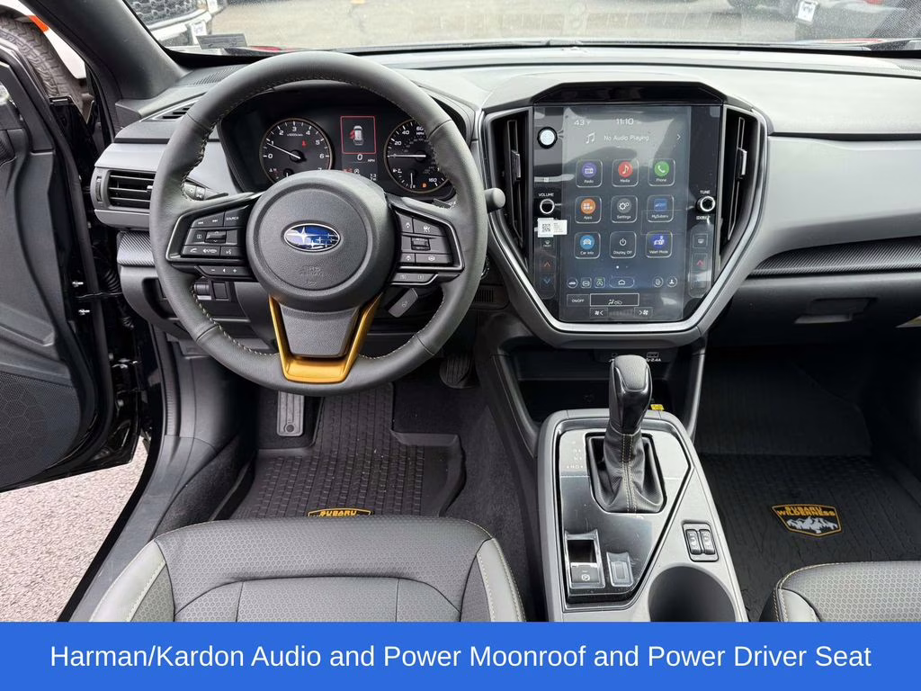 2026 Crystal Black Silica Subaru Crosstrek Wilderness AWD SUV