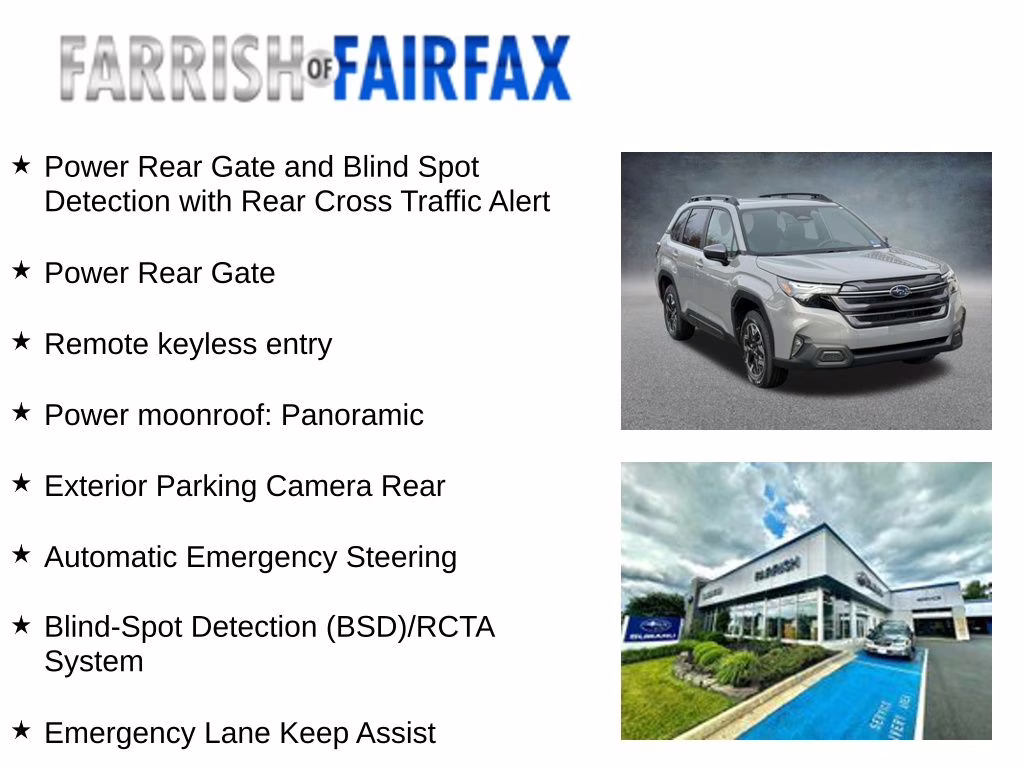 2026 River Rock Pearl Subaru Forester Premium AWD SUV