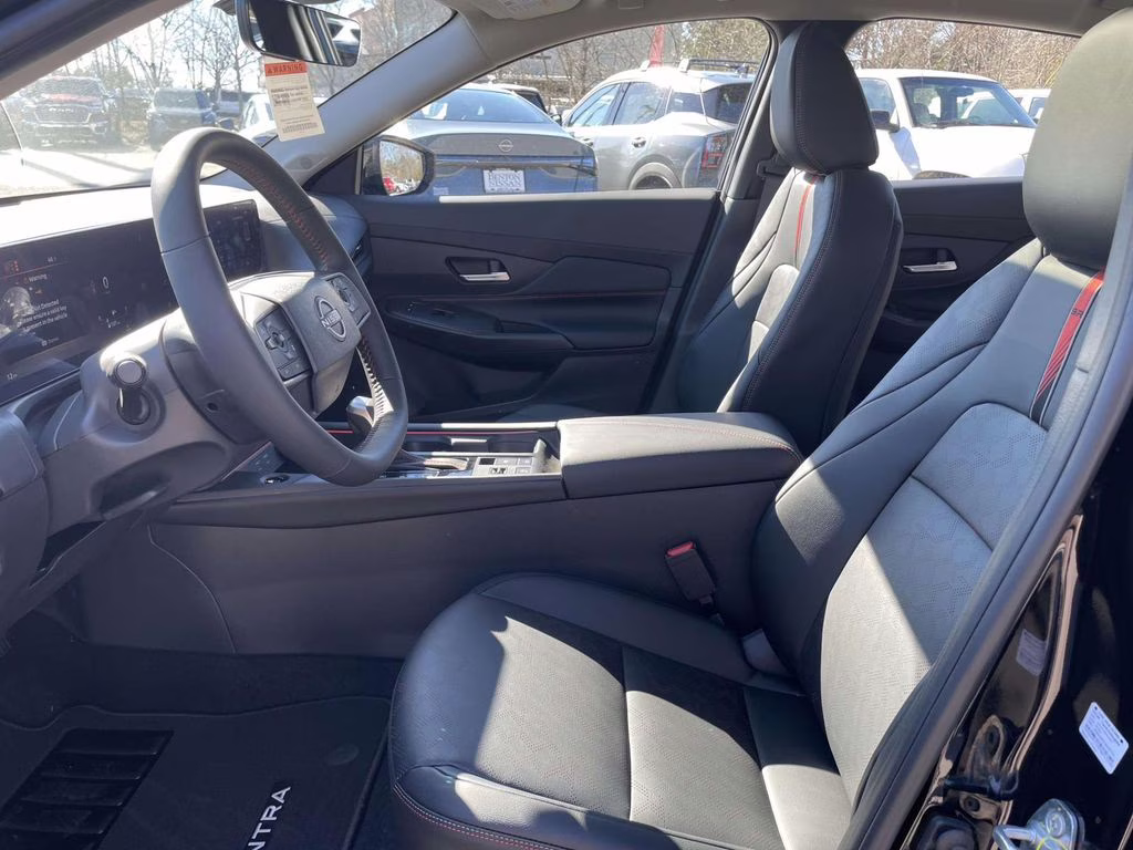 2026 Super Black Nissan Sentra SR FWD Sedan