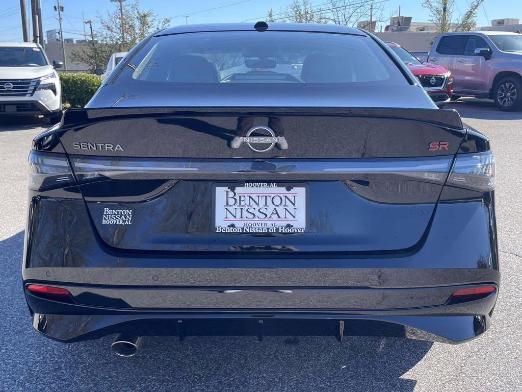 2026 Super Black Nissan Sentra SR FWD Sedan
