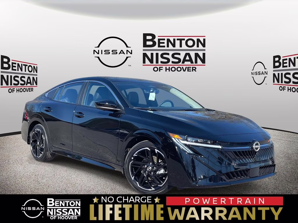 2026 Super Black Nissan Sentra SR FWD Sedan