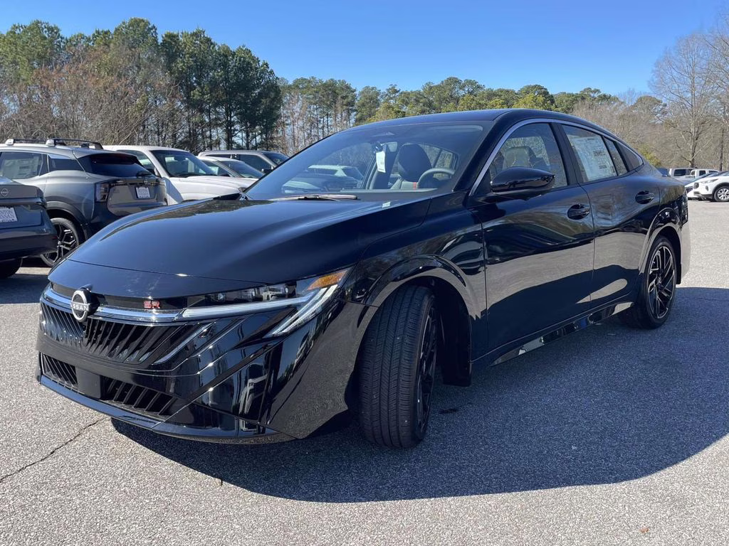 2026 Super Black Nissan Sentra SR FWD Sedan