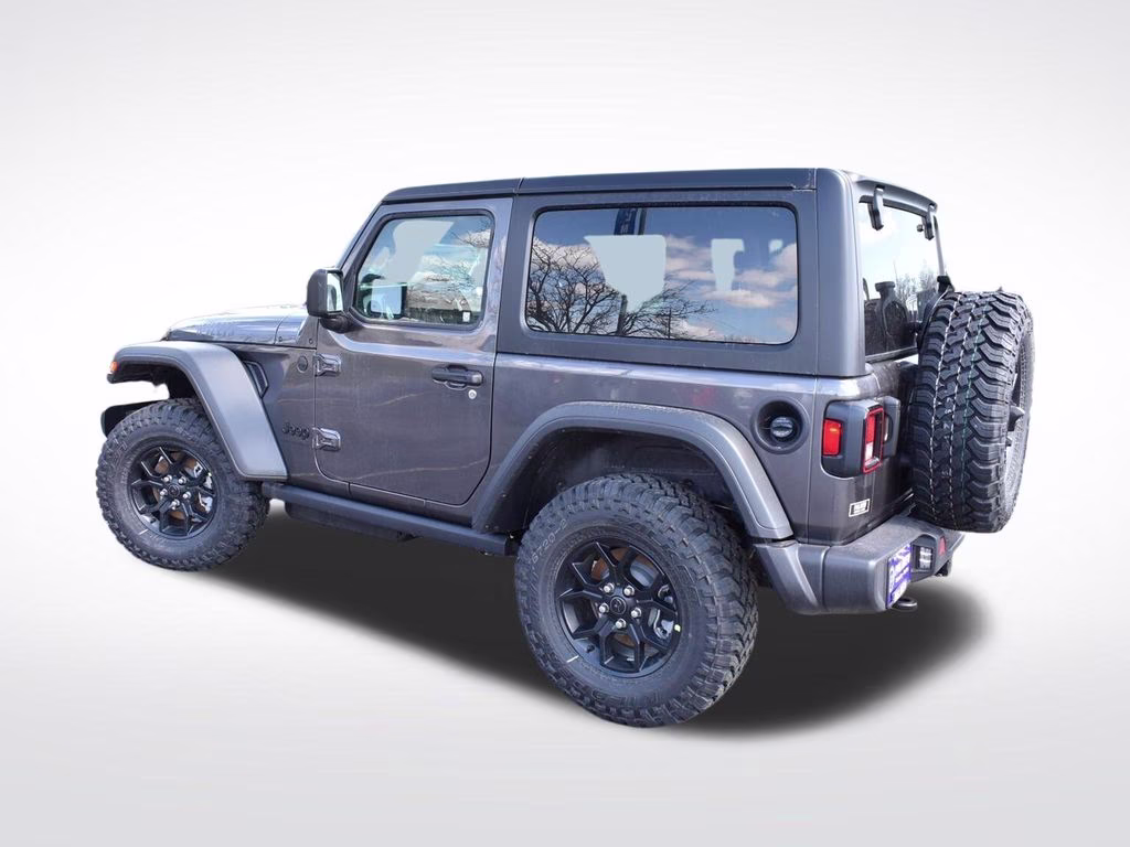 2026 Granite Crystal Metallic Clearcoat Jeep Wrangler Willys 4X4 SUV