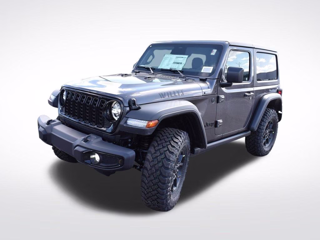 2026 Granite Crystal Metallic Clearcoat Jeep Wrangler Willys 4X4 SUV