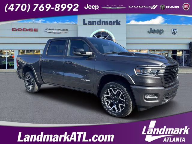 2026 Granite Crystal Metallic Clearcoat Ram 1500 Laramie 4X4 Truck