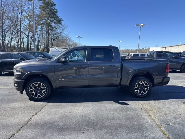 2026 Granite Crystal Metallic Clearcoat Ram 1500 Laramie 4X4 Truck