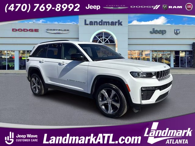 2026 Bright White Clearcoat Jeep Grand Cherokee Limited RWD SUV