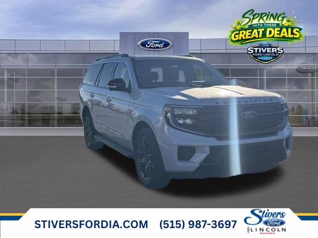 2026 Space Silver Metallic Ford Expedition Platinum 4X4 SUV