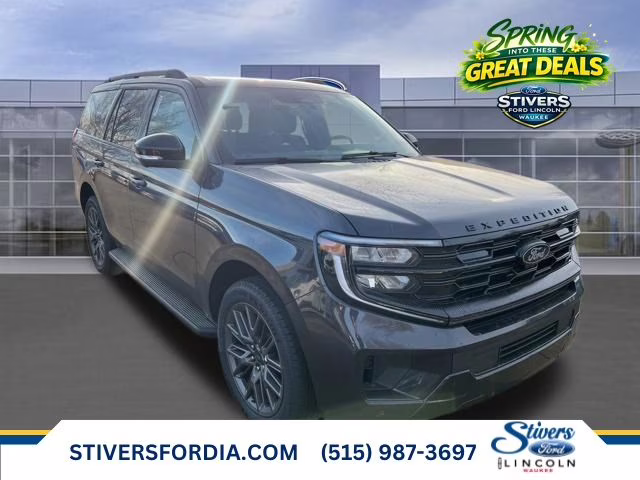 2026 Dark Matter Gray Metallic Ford Expedition Platinum 4X4 SUV