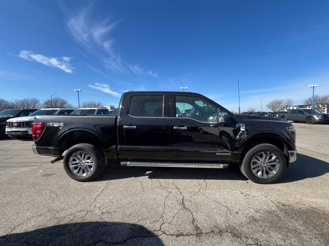 2025 Black Metallic Ford F-150 Lariat 4X4 Truck