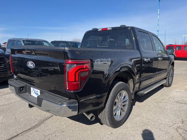 2025 Black Metallic Ford F-150 Lariat 4X4 Truck