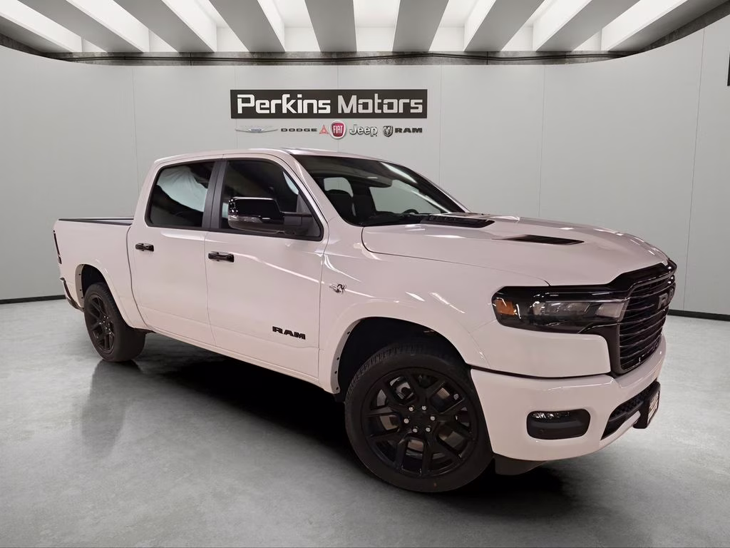 2026 Bright White Clearcoat Ram 1500 Laramie 4X4 Truck