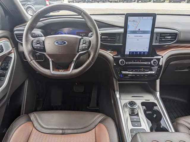 2023 Blue Metallic Ford Explorer King Ranch RWD SUV