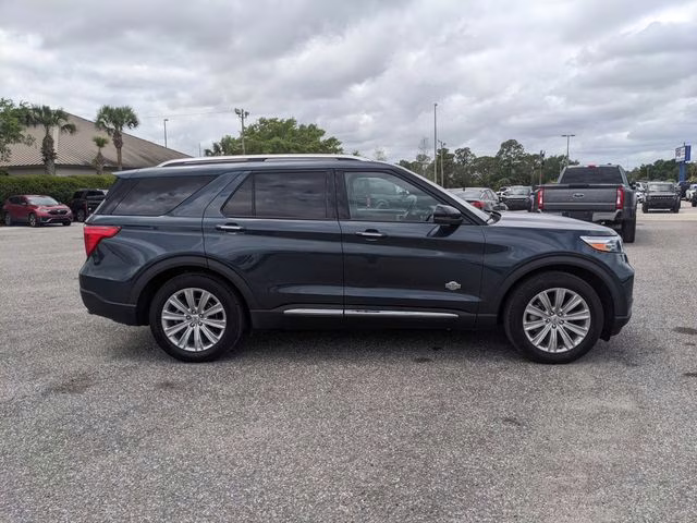 2023 Blue Metallic Ford Explorer King Ranch RWD SUV