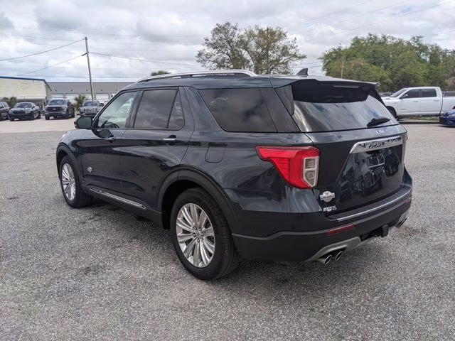 2023 Blue Metallic Ford Explorer King Ranch RWD SUV