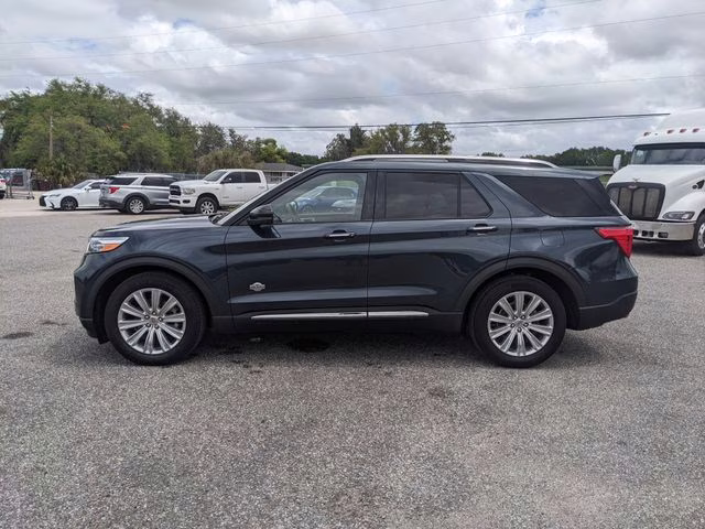 2023 Blue Metallic Ford Explorer King Ranch RWD SUV
