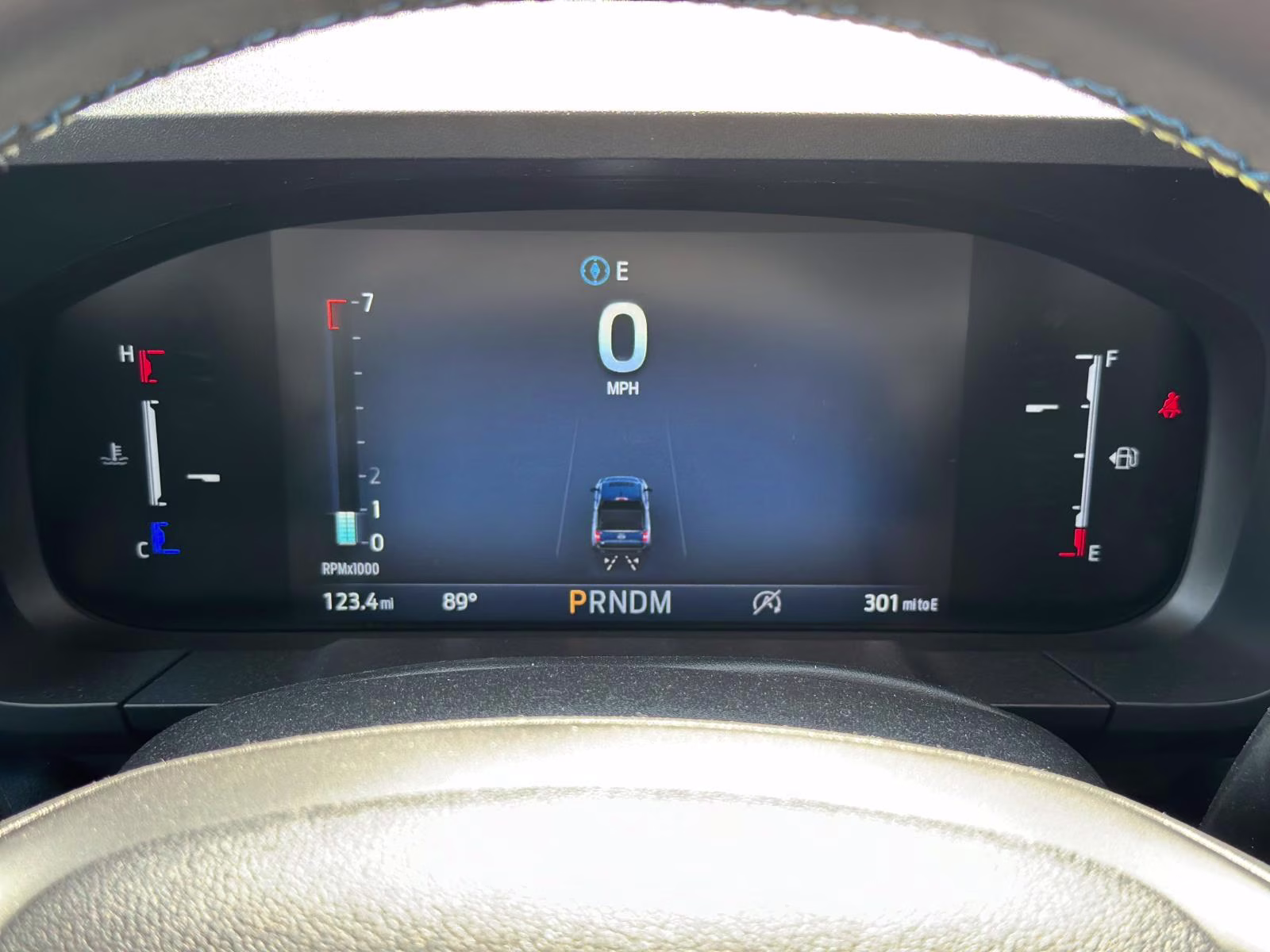 2026 Velocity Blue Ford Maverick Lobo Standard AWD Truck