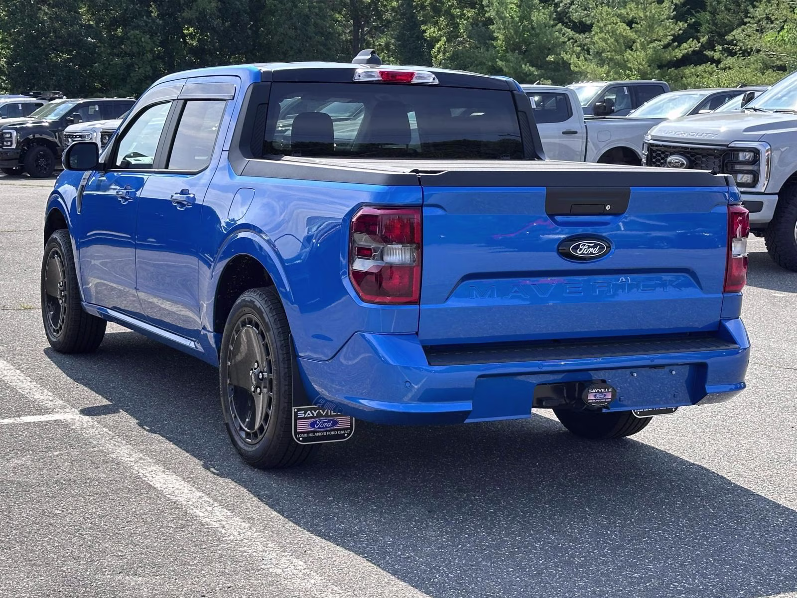 2026 Velocity Blue Ford Maverick Lobo Standard AWD Truck