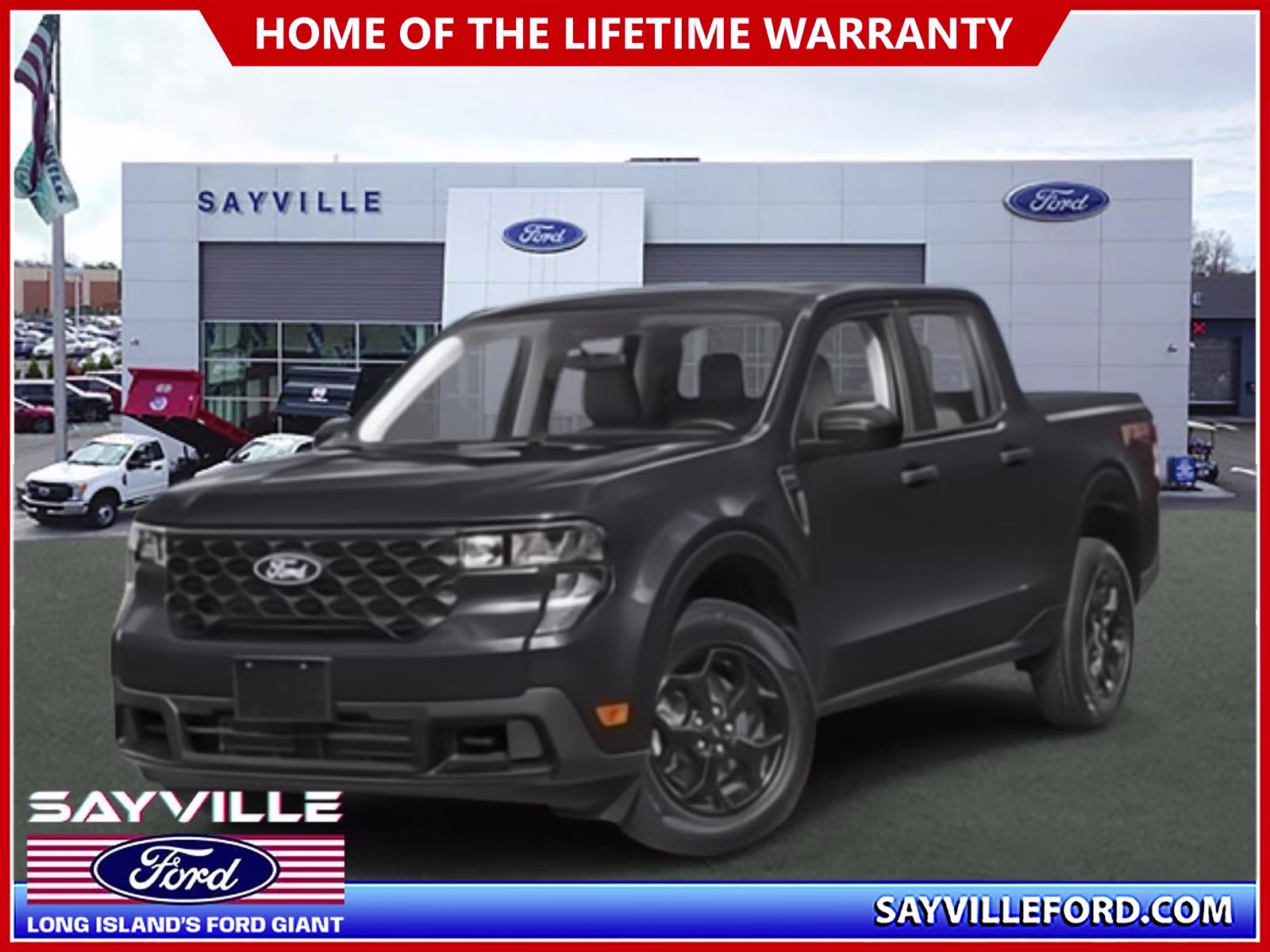 2026 Shadow Black Ford Maverick XLT AWD SuperCrew AWD Truck
