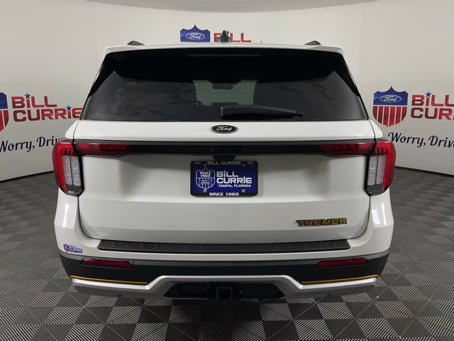 2026 White Metallic Ford Explorer Tremor 4X4 SUV