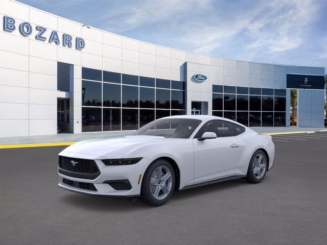 2026 Oxford White Ford Mustang EcoBoost RWD Coupe
