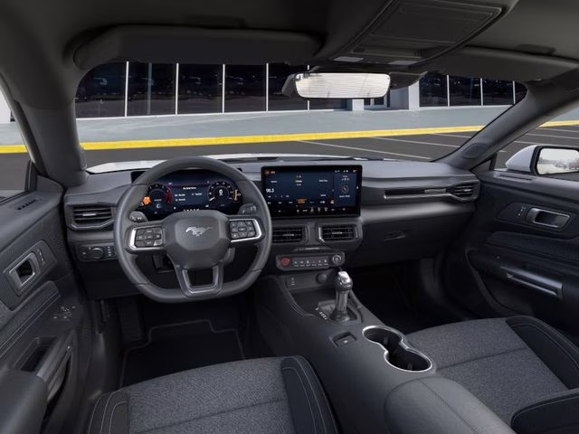 2026 Oxford White Ford Mustang EcoBoost RWD Coupe