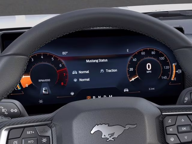 2026 Oxford White Ford Mustang EcoBoost RWD Coupe