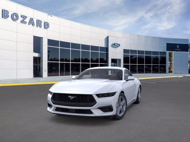 2026 Oxford White Ford Mustang EcoBoost RWD Coupe