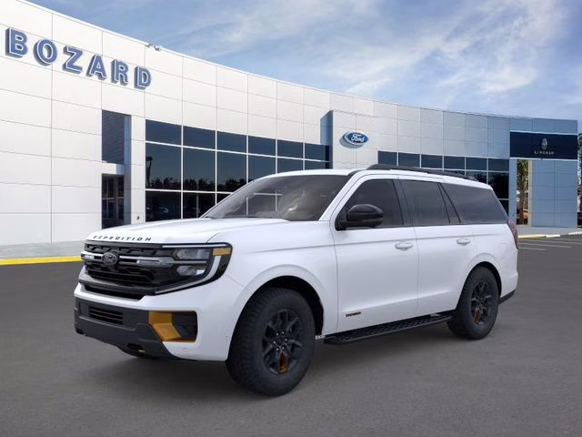 2026 Star White Metallic Tri-Coat Ford Expedition Tremor 4X4 SUV