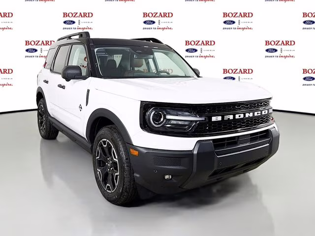 2026 Oxford White Ford Bronco Sport Outer Banks 4X4 SUV