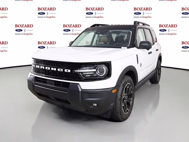 2026 Oxford White Ford Bronco Sport Outer Banks 4X4 SUV
