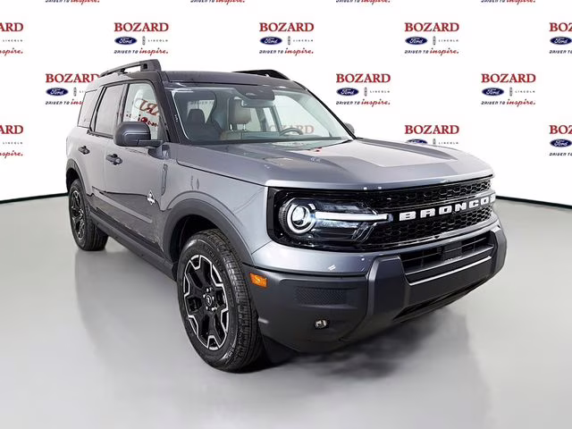 2026 Carbonized Gray Metallic Ford Bronco Sport Outer Banks 4X4 SUV