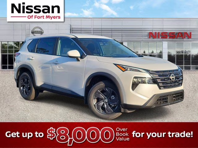 2026 White Pearl Nissan Rogue SV FWD SUV