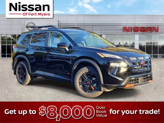 2026 Super Black Nissan Rogue Rock Creek AWD SUV