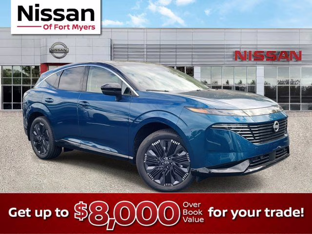 2026 Aurora Blue/Super Black Nissan Murano Platinum AWD SUV