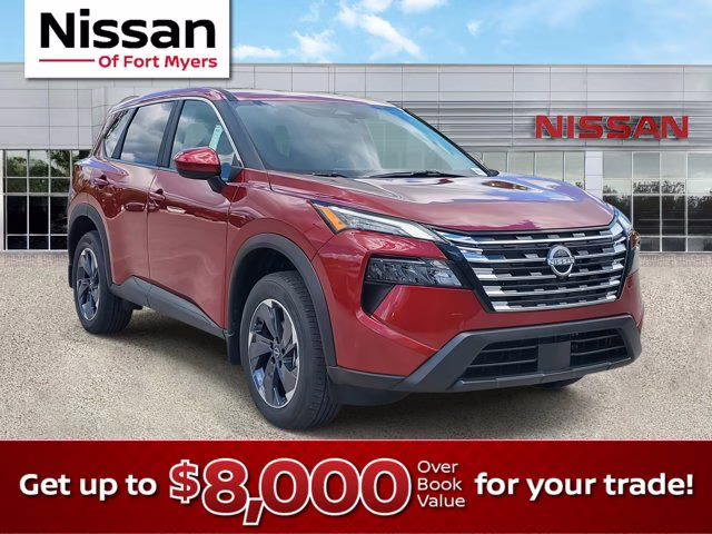2026 Scarlet Ember Tintcoat Nissan Rogue SV FWD SUV