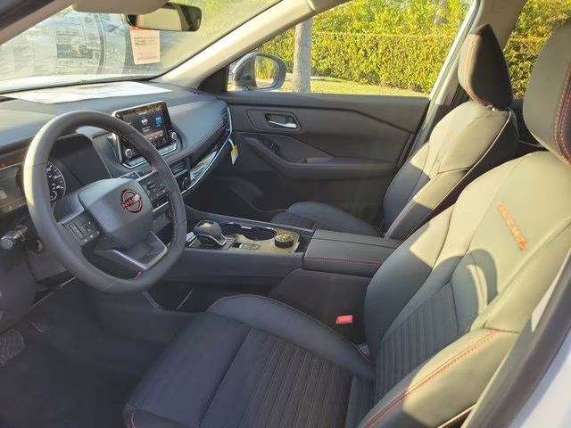 2026 Everest White Pearl Tricoat Nissan Rogue Rock Creek AWD SUV