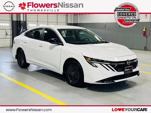 2026 Fresh Powder Nissan Sentra SV FWD Sedan