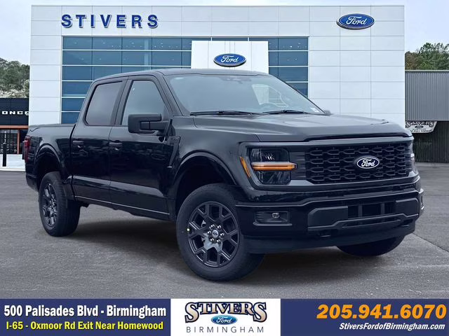 2026 Black Metallic Ford F-150 STX 4X4 Truck